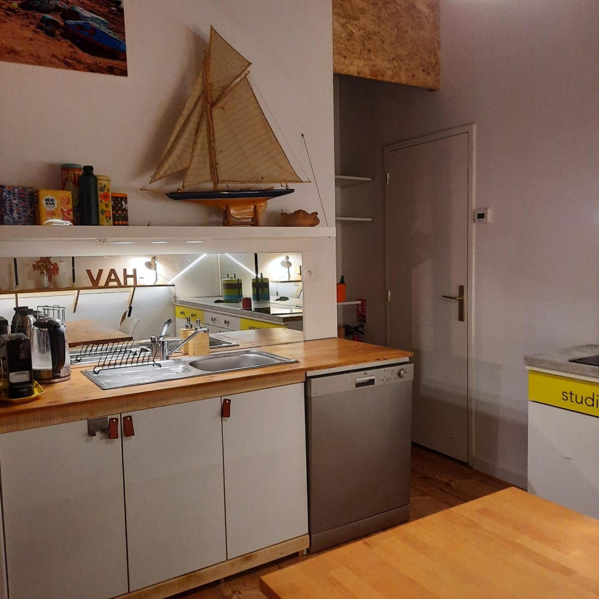 Cosy 4P Loft & Coworking Space 5M Walk To Ski Lift Apartment Briançon Exterior foto
